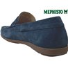 Mephisto ALYON Bleu velours mocassin 69412