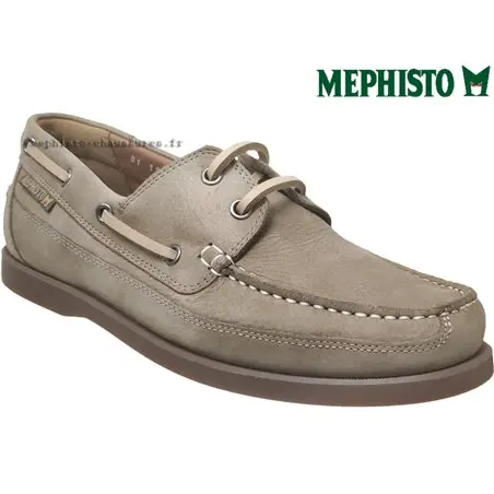 Mephisto BOATING Taupe nubuck bateau 69769