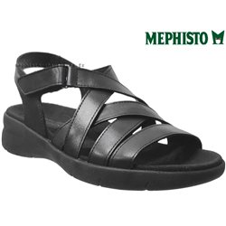 Mephisto Eliona Noir cuir nu-pied 69909