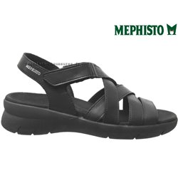 Mephisto Eliona Noir cuir nu-pied 69910