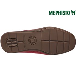 Mephisto ALGORAS Rouge velours mocassin 70371