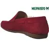 Mephisto ALGORAS Rouge velours mocassin 70372