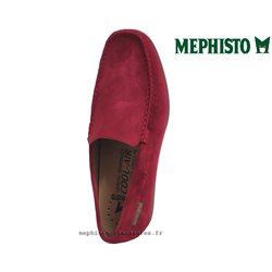 Mephisto ALGORAS Rouge velours mocassin 70373
