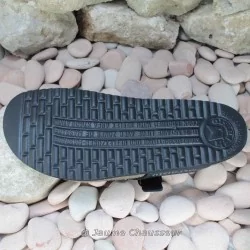 MEPHISTO Homme Tong NIELS Noir cuir 7073