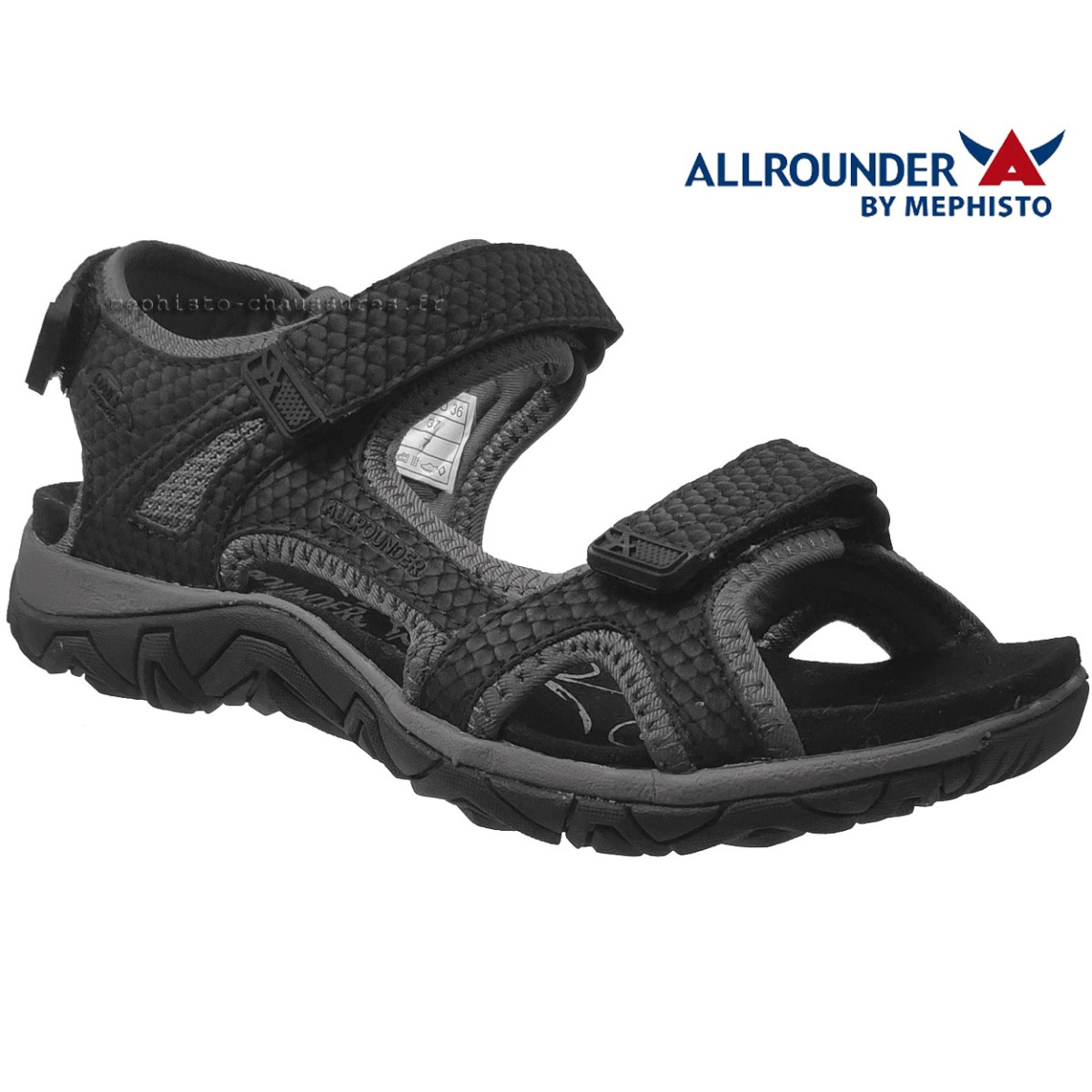 Allrounder Larisa Noir nu-pied 70739