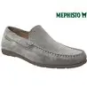 Mephisto ALGORAS Gris clair velours mocassin 70754
