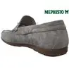 Mephisto ALGORAS Gris clair velours mocassin 70757