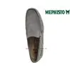 Mephisto ALGORAS Gris clair velours mocassin 70758