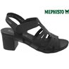 Mephisto Blanca Noir cuir sandale 70765