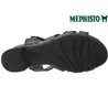 Mephisto Blanca Noir cuir sandale 70766