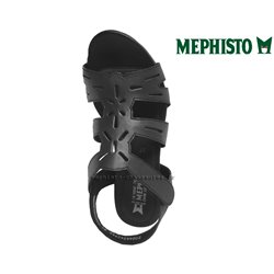 Mephisto Blanca Noir cuir sandale 70768