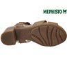 Mephisto Beline Marron cuir sandale 70776