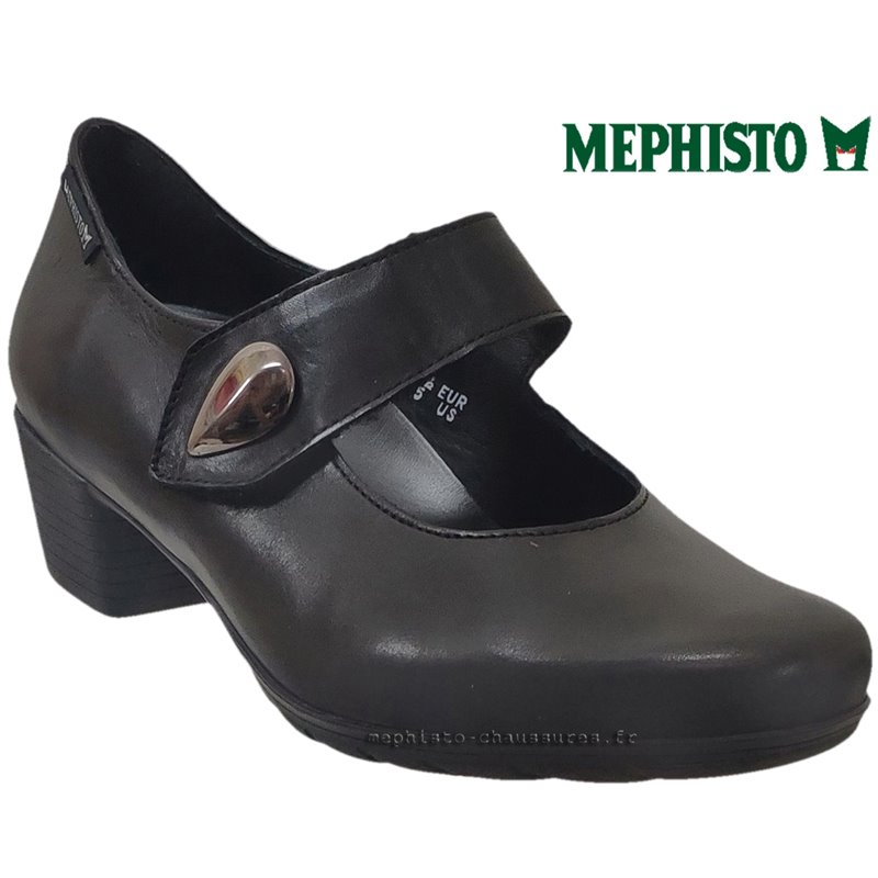 Mephisto Isora Noir cuir escarpin 71130