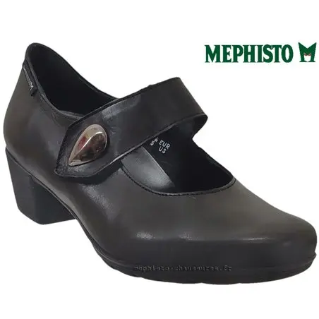 Mephisto Isora Noir cuir escarpin 71130