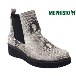 Mephisto Emie Ecru cuir bottine 71140