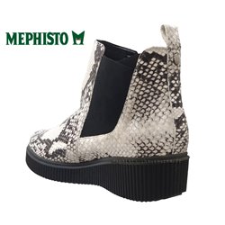 Mephisto Emie Ecru cuir bottine 71143