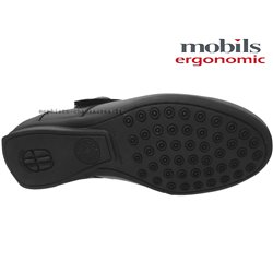 Mobils by Mephisto Flora Noir cuir ballerine 71297