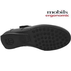 Mobils by Mephisto Flora Noir cuir ballerine 71297