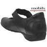 Mobils by Mephisto Flora Noir cuir ballerine 71298