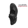 Mobils by Mephisto Flora Noir cuir ballerine 71299