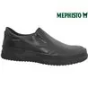 Mephisto Twain Noir cuir mocassin 71396