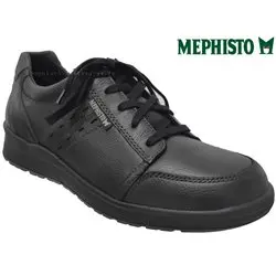 Mephisto Vincente Noir cuir lacets_derbies 71400