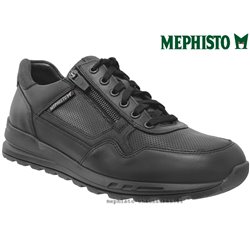 Mephisto Bradley Noir cuir lacets_richelieu 71815