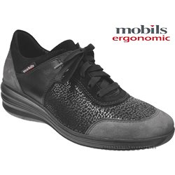 Mobils by Mephisto Sidonia Noir/Gris a_talon_richelieu 72005