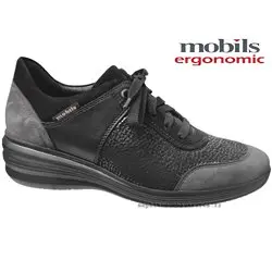 Mobils by Mephisto Sidonia Noir/Gris a_talon_richelieu 72006