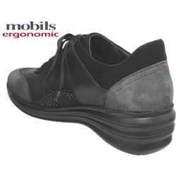 Mobils by Mephisto Sidonia Noir/Gris a_talon_richelieu 72008