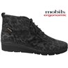 Mobils by Mephisto Naomie Noir/Gris cuir bottine 72661
