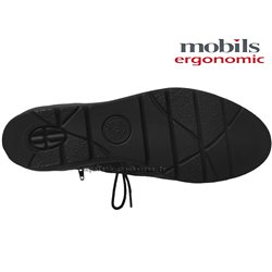 Mobils by Mephisto Naomie Noir/Gris cuir bottine 72662