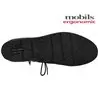 Mobils by Mephisto Naomie Noir/Gris cuir bottine 72662