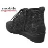 Mobils by Mephisto Naomie Noir/Gris cuir bottine 72663