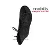 Mobils by Mephisto Naomie Noir/Gris cuir bottine 72664
