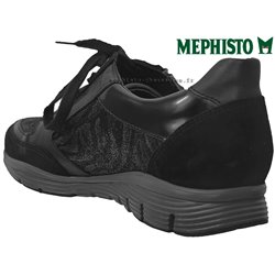 Mephisto Ylona Noir cuir lacets_richelieu 72948