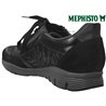 Mephisto Ylona Noir cuir lacets_richelieu 72948