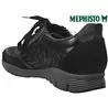 Mephisto Ylona Noir cuir lacets_richelieu 72948
