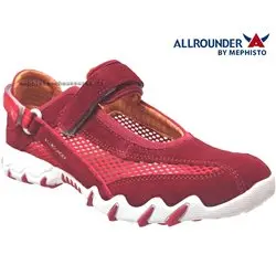Allrounder Niro filet Rouge velours basket_mode_basse 75333