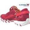 Allrounder Niro filet Rouge velours basket_mode_basse 75336