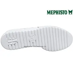 Mephisto June Blanc cuir lacets_derbies 77580