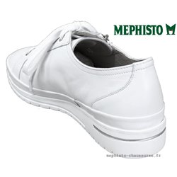 Mephisto June Blanc cuir lacets_derbies 77581