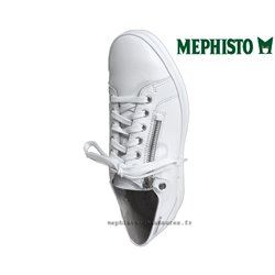 Mephisto June Blanc cuir lacets_derbies 77582