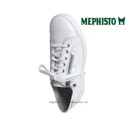 Mephisto June Blanc cuir lacets_derbies 77582
