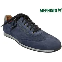 Mephisto Leon Marine nubuck lacets_richelieu