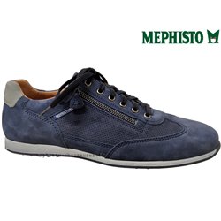 Mephisto Leon Marine nubuck lacets_richelieu