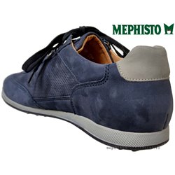Mephisto Leon Marine nubuck lacets_richelieu