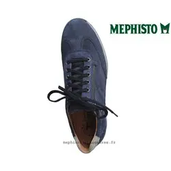 Mephisto Leon Marine nubuck lacets_richelieu