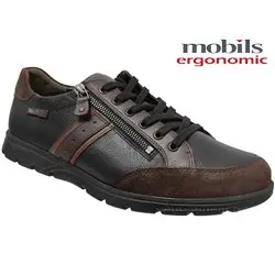 Mobils by Mephisto KRISTOF Marron cuir lacets_derbies