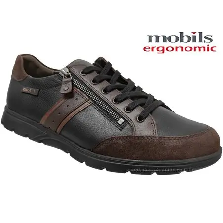 Mobils by Mephisto KRISTOF Marron cuir lacets_derbies